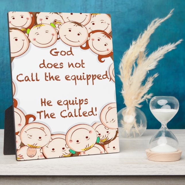 Equip The Called! Plaque (Side)