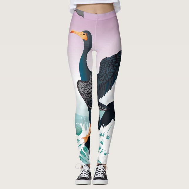 Equip with a large fisherman leggings (Front)