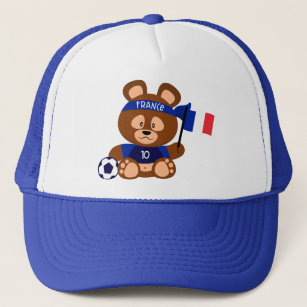 Équipe de France de foot de la Coupe du monde 2022 Trucker Hat