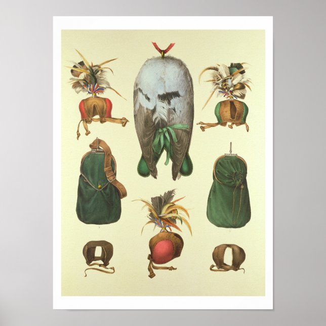 Equipment for Falconry, from 'Traite de Fauconneri Poster (Front)