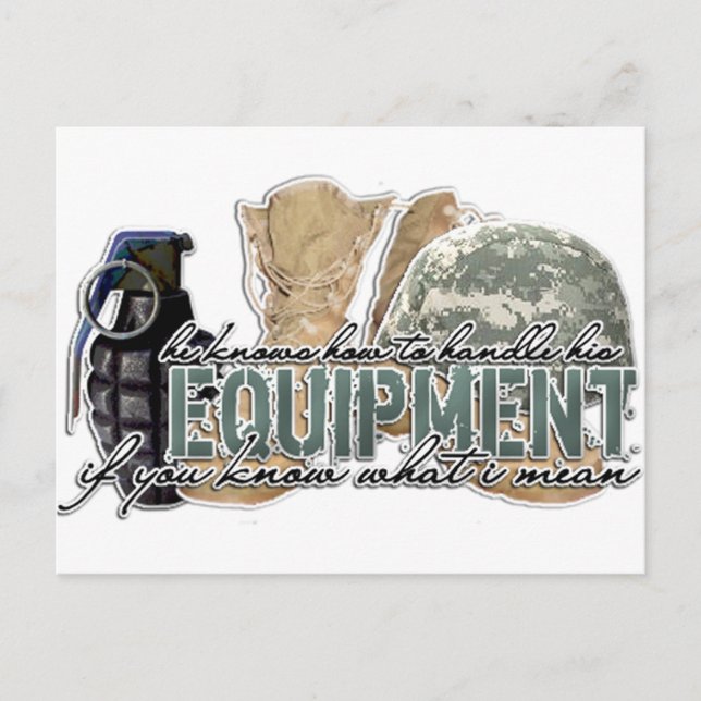 Equipment Postcard (Front)