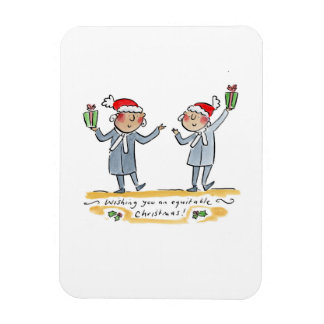 Equitable Christmas Magnet