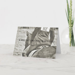 EQUITATION Greeting Card