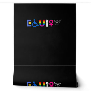 _EQUITY_ Equal Rights LGBTQ Ally Unity Pride Femin Wallpaper