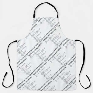 Equivalent Equations Are Equal To One Another Apron