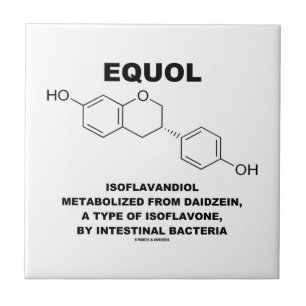 Equol Isoflavandiol Metabolised From Daidzein Tile
