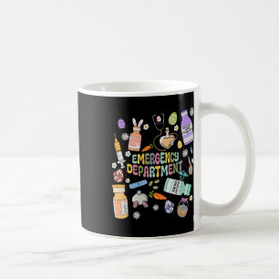 Er Easter Nurse Crew Easter Day Emergency Room Nur Coffee Mug