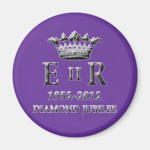 ER II Diamond Jubilee Magnet