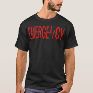 ER Nurse Doctor Emergency Room Hospital For EMT T-Shirt