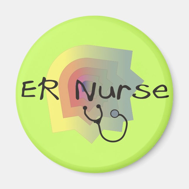 ER Nurse Gifts Magnet (Front)