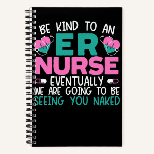 Er Nurse Healthcare Professional Notebook