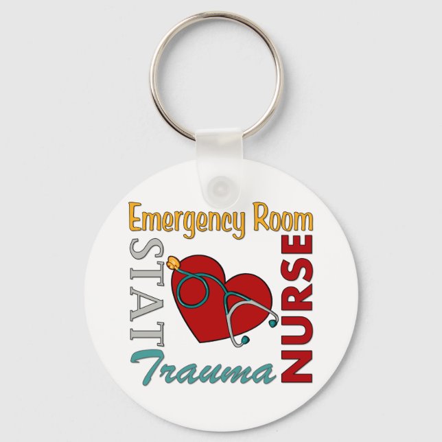 ER Nurse Key Ring (Front)