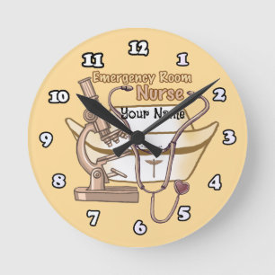 ER Nurse Round Clock