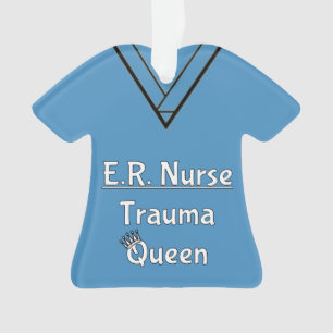 ER Nurse Scrubs Ornament