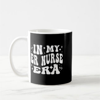 Er Nurse Vibes Funny Retro Emergency Room Rn Coffee Mug