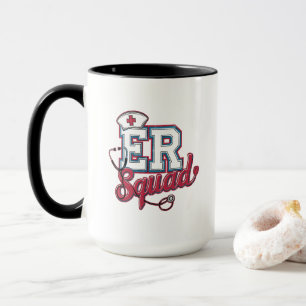 ER Squad, Emergency Room, Nurse Shirt, Doctor Gift Mug