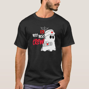 ER Squad Halloween Boo Crew Emergency Room Nurse S T-Shirt