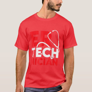 ER Technician Support Emergency Room Tech  T-Shirt