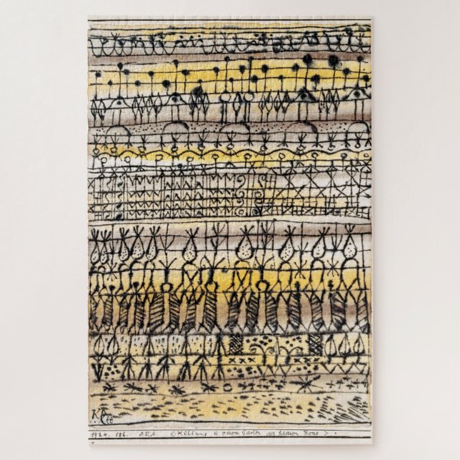 ERA Cooling in a Hot Zone Garden | Paul Klee | Jigsaw Puzzle (Vertical)