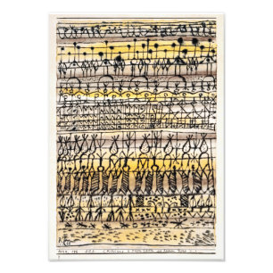 ERA Cooling in a Hot Zone Garden   Paul Klee   Photo Print