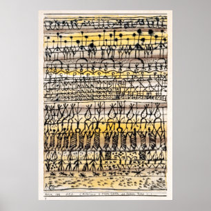 ERA Cooling in a Hot Zone Garden   Paul Klee   Poster