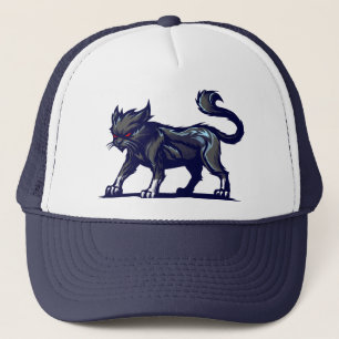 Era of Darkness Hat – Fierce Dark Cat Design