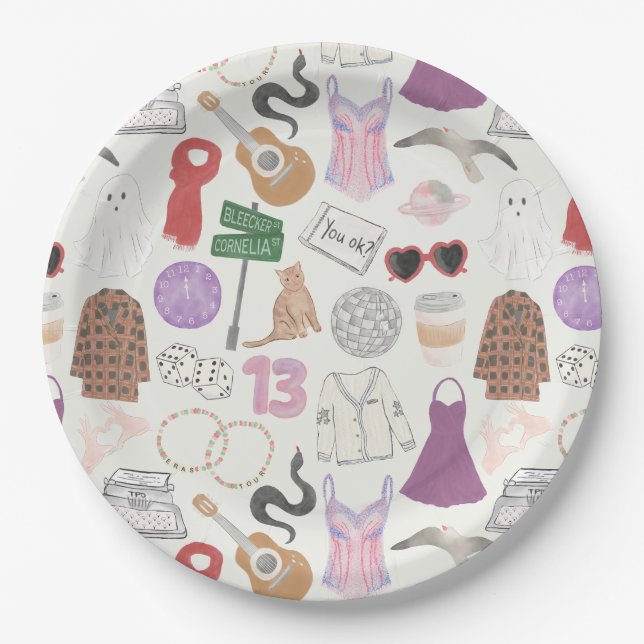 Eras Paper Plates (Front)
