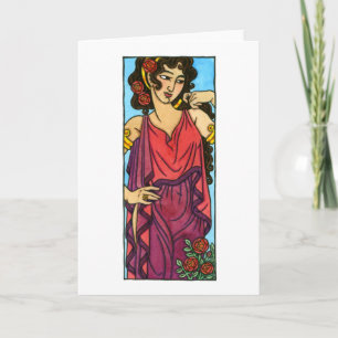 Erato Greeting Card