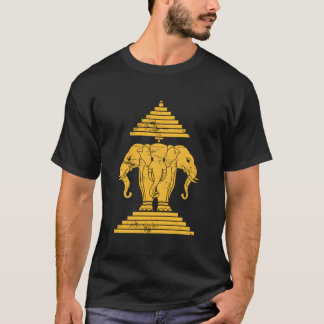 Erawan Sabaidi Greeting 3 Headed Elephant Kingdom T-Shirt