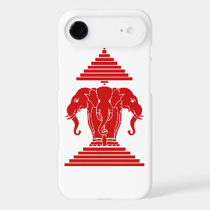 Erawan Three Headed Elephant Lao / Laos Flag
