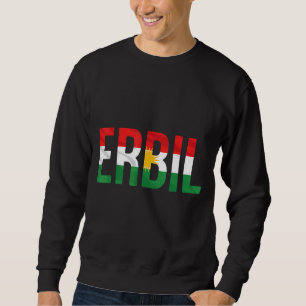 Erbil Kurdistan Flag Kurdisch Kurd Kurdi Kurdistan Sweatshirt