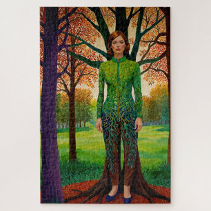 “Erdessa’s Portrait” - The Disguise of Stillness Jigsaw Puzzle