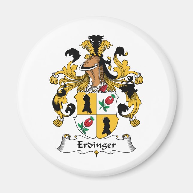 Erdinger Family Crest Magnet (Front)