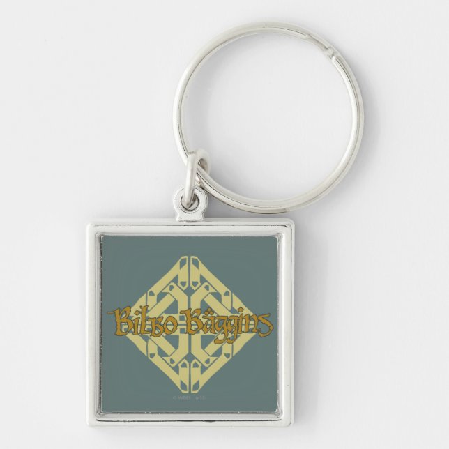 Erebor - BILBO BAGGINS™ Name Key Ring (Front)