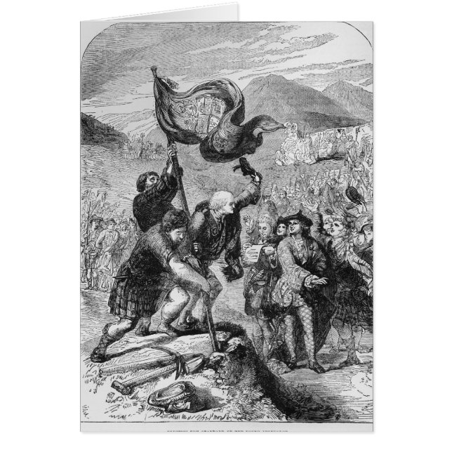 Erecting the Standard of the Young Pretender (Front)