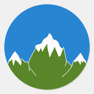 Ered Sul Populace Badge Classic Round Sticker