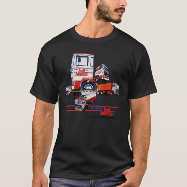 ERF TRUCKS  1980s ADVERT44 T-Shirt (Front)
