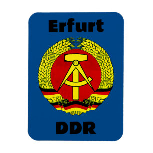 Erfurt, DDR, GDR, Erfurt, East Germany Magnet