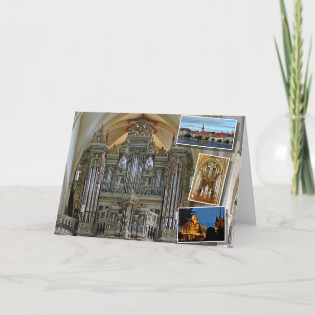 Erfurt Prediger Church organ Card (Front)
