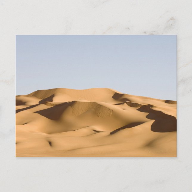 Erg Awbari, Sahara desert, Fezzan, Libya. 2 Postcard (Front)