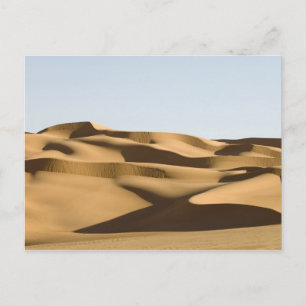 Erg Awbari, Sahara desert, Fezzan, Libya. 3 Postcard