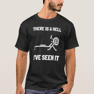 Erg Ergometer And Rowing Exercise Machine Rowing W T-Shirt