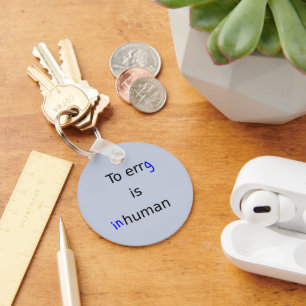 Erging workout funny slogan gym key ring