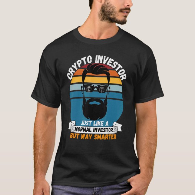 ERGO Crypto Investor HODL ERGO Crypto Coin ERGO Mi T-Shirt (Front)