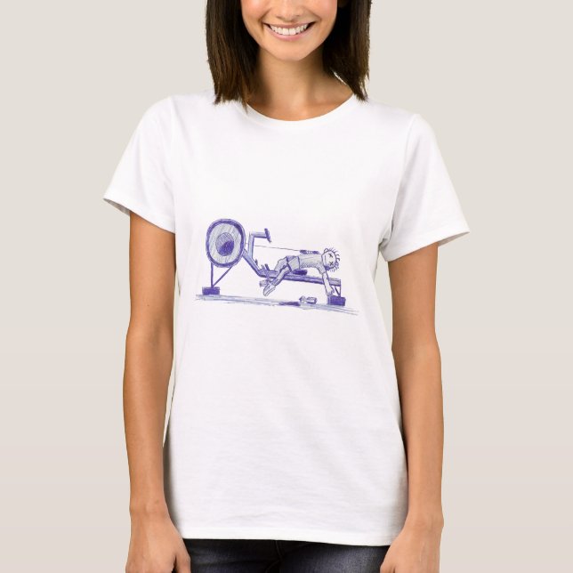 Ergometer sketch T-Shirt (Front)