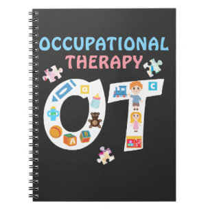 Ergotherapy Occupational Therapist OT Therapy Notebook