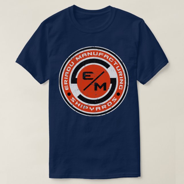 Eriadu Manufacturing Shipyards T-Shirt (Design Front)
