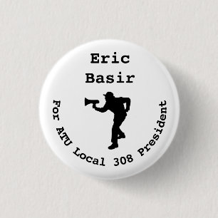 Eric Basir for President Mini- 3 Cm Round Badge