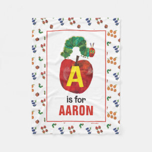Eric Carle   A is For Apple Fleece Blanket
