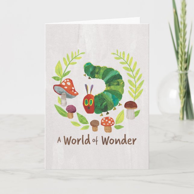Eric Carle | A World of Wonder Card (Front)